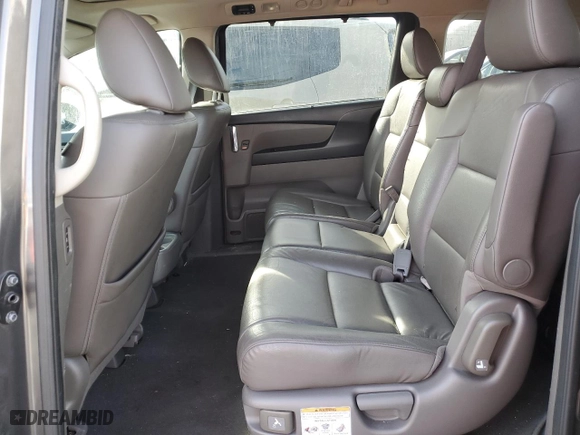 2014 Honda Odyssey EX-L with VIN 5FNRL5H6XEB064351, listed as a Copart auction lot 84873924 with 109,343 mi miles and Salvage Title. Bid and sale history available at carsss.com. Image 10.