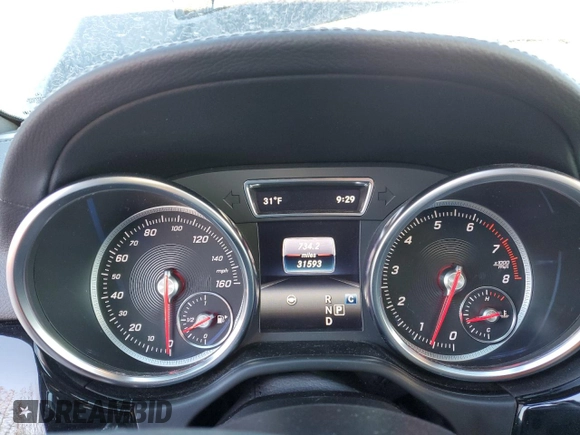2019 Mercedes-Benz GLS with VIN 4JGDF6EEXKB240330, listed as a Copart auction lot 68196992 with 31,593 mi miles. Bid and sale history available at carsss.com. Image 9.