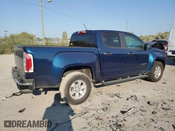 2020 GMC Canyon 2WD with VIN 1GTG5BEN0L1139396, listed as a Copart auction lot 71921034 with 0 mi miles and Salvage Title. Bid and sale history available at carsss.com. Image 3.