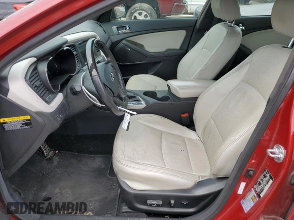 2013 Kia Optima SX with VIN 5XXGR4A68DG122852, listed as a Copart auction lot 56891934 with 145,398 mi miles and Salvage Title. Bid and sale history available at carsss.com. Image 7.
