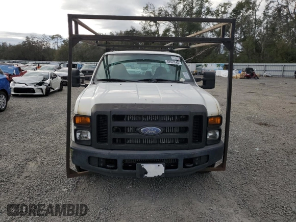 2008 Ford Super Duty F-250 SRW XL with VIN 1FTSX20R48EC09657, listed as a Copart auction lot 89409565 with 0 mi miles and Clean Title. Bid and sale history available at carsss.com. Image 5.
