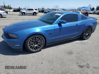 2011 Ford Mustang GT with VIN 1ZVBP8CF6B5103428, listed as a Copart auction lot 59492915 with 56,999 mi miles and Salvage title. Bid and sale history available at DreamBid. Image 1.
