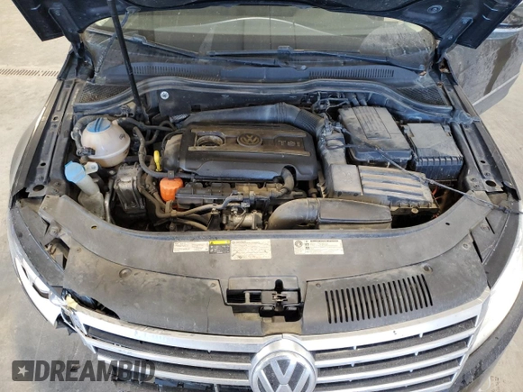 2014 Volkswagen CC Sport with VIN WVWBN7AN6EE529590, listed as a Copart auction lot 88780515 with 123,392 mi miles and Salvage Title. Bid and sale history available at DreamBid. Image 12.