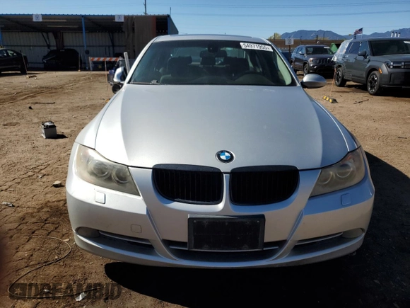 2007 BMW 3 Series 335xi with VIN WBAVD53517A007586, listed as a Copart auction lot 54971955 with 162,909 mi miles and Clean Title. Bid and sale history available at carsss.com. Image 5.