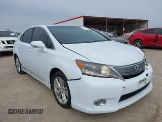 2010 Lexus HS 250h with VIN JTHBB1BA7A2021818, listed as a IAAI auction lot 41380976 with 135,317 mi miles and . Bid and sale history available at DreamBid. Image 1.
