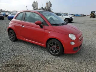 2012 FIAT 500 Sport z VIN 3C3CFFBRXCT384228, wystawiony jako Copart lot #59374635 z przebiegiem 150 869 mil mil oraz Czysty tytuł • Clean title. Historia ofert i sprzedaży dostępna na DreamBid. Obrazek 4.