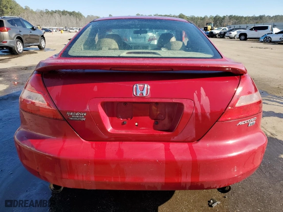 2003 Honda Accord Cpe EX with VIN 1HGCM826X3A014523, listed as a Copart auction lot 43242305 with 203,320 mi miles and Salvage Title. Bid and sale history available at carsss.com. Image 6.