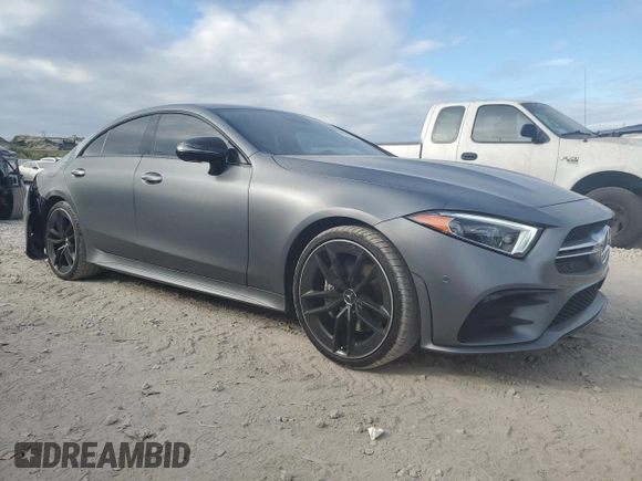 2021 Mercedes-Benz CLS with VIN W1K2J6BB1MA089316, listed as a Copart auction lot 89297985 with 20,060 mi miles and Salvage Title. Bid and sale history available at carsss.com. Image 4.