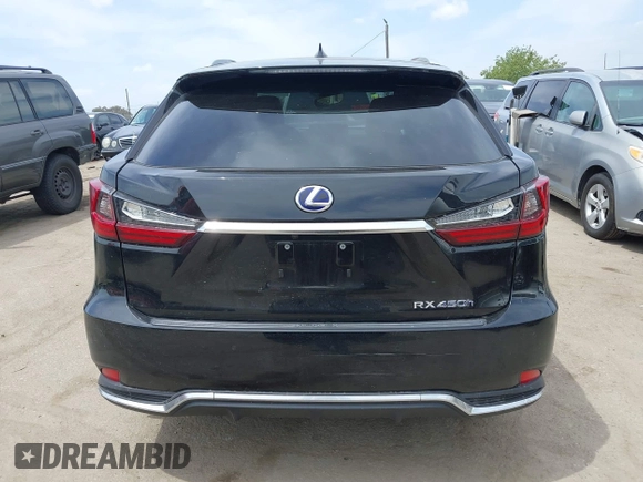 2022 Lexus RX 450h z VIN 2T2HGMDAXNC090694, wystawiony jako IAAI lot #42238399 z przebiegiem 58 272 mil mil oraz . Historia ofert i sprzedaży dostępna na DreamBid. Obrazek 16.