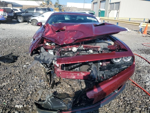 2019 Dodge Challenger SXT with VIN 2C3CDZAG3KH503560, listed as a Copart auction lot 48567445 with 77,809 mi miles and Salvage Title. Bid and sale history available at carsss.com. Image 5.