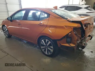 2021 Nissan Versa SR with VIN 3N1CN8FV9ML813557, listed as a Copart auction lot 60242635 with 65,825 mi miles and Salvage title. Bid and sale history available at DreamBid. Image 2.