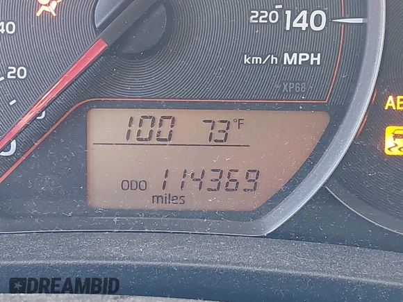 2014 Toyota Yaris L with VIN VNKJTUD35EA011933, listed as a IAAI auction lot 42150303 with 114,369 mi miles. Bid and sale history available at carsss.com. Image 11.