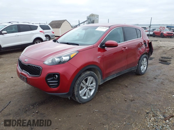2017 Kia Sportage LX with VIN KNDPMCAC7H7153099, listed as a IAAI auction lot 40939155 with 133,394 mi miles and . Bid and sale history available at carsss.com. Image 18.