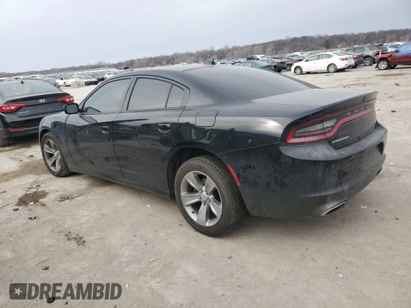 2015 Dodge Charger SXT z VIN 2C3CDXHG4FH844496, wystawiony jako Copart lot #86100084 z przebiegiem 110 090 mil mil oraz Szkoda całkowita • Salvage title. Historia ofert i sprzedaży dostępna na DreamBid. Obrazek 2.