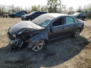 2012 Audi A6 3.0T Premium Plus with VIN WAUGGAFC2CN053417, listed as a Copart auction lot 53153185 with 132,188 mi miles and Salvage Title. Bid and sale history available at carsss.com. Image 1.