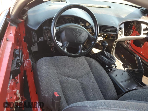 2001 Chevrolet Corvette with VIN 1G1YY22G815100474, listed as a Copart auction lot 73647154 with 0 mi miles and Salvage Title. Bid and sale history available at carsss.com. Image 8.