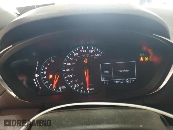 2022 Chevrolet Trax LT with VIN KL7CJPSM1NB527489, listed as a Copart auction lot 58305935 with 77,671 mi miles and Salvage title. Bid and sale history available at DreamBid. Image 9.