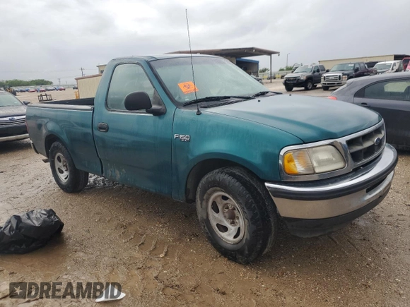 1998 Ford F-150 with VIN 1FTZF1722WKA96116, listed as a Copart auction lot 50844695 with 198,030 mi miles and Clean title. Bid and sale history available at DreamBid. Image 4.