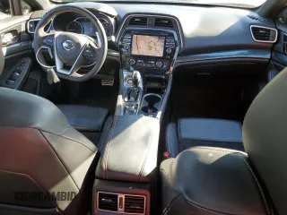 2019 Nissan Maxima SV with VIN 1N4AA6AVXKC374931, listed as a Copart auction lot 45708235 with 35,895 mi miles and Salvage Title. Bid and sale history available at DreamBid. Image 8.