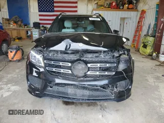 2019 Mercedes-Benz GLS 550 with VIN 4JGDF7DEXKB201499, listed as a Copart auction lot 54590684 with 45,890 mi miles and Salvage title. Bid and sale history available at DreamBid. Image 5.