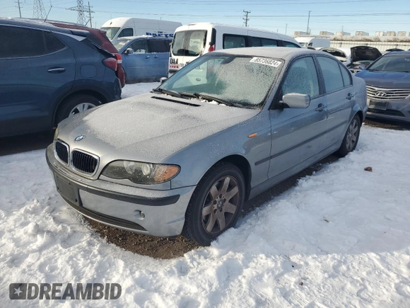 2005 BMW 3 Series 325xi with VIN WBAEU33465PR14565, listed as a Copart auction lot 85736824 with 191,063 mi miles and Clean Title. Bid and sale history available at carsss.com. Image 1.
