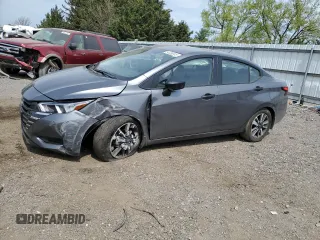 2024 Nissan Versa S with VIN 3N1CN8DV1RL868837, listed as a Copart auction lot 54238945 with 19,433 mi miles and Salvage title. Bid and sale history available at DreamBid. Image 1.