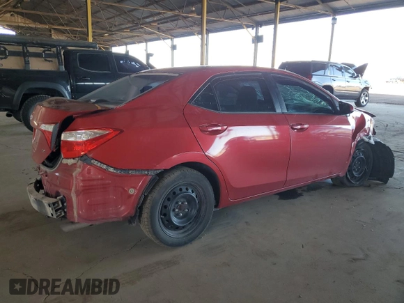 2016 Toyota Corolla L with VIN 5YFBURHE2GP519813, listed as a Copart auction lot 54718965 with 162,653 mi miles and Salvage Title. Bid and sale history available at DreamBid. Image 3.