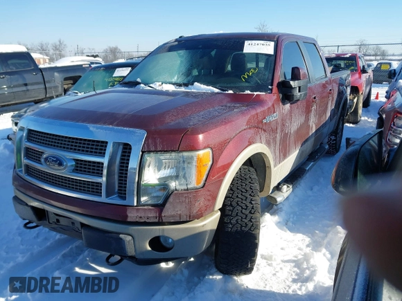 2010 Ford F-150 XL with VIN 1FTFW1EV5AKE14061, listed as a IAAI auction lot 41247035 with 145,171 mi miles. Bid and sale history available at carsss.com. Image 17.