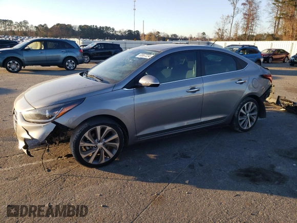 2022 Hyundai Accent Limited with VIN 3KPC34A61NE159171, listed as a Copart auction lot 83667224 with 77,327 mi miles and Salvage Title. Bid and sale history available at carsss.com. Image 1.