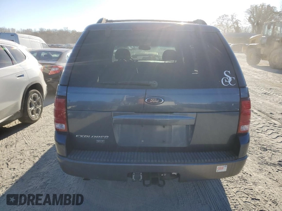 2002 Ford Explorer XLT with VIN 1FMZU63KX2UD18811, listed as a Copart auction lot 84105904 with 163,306 mi miles and Salvage Title. Bid and sale history available at DreamBid. Image 6.