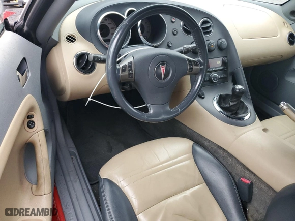 2006 Pontiac Solstice with VIN 1G2MB33BX6Y111731, listed as a Copart auction lot 72898534 with 123,201 mi miles and Salvage Title. Bid and sale history available at carsss.com. Image 8.