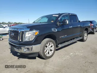 2017 Nissan Titan XD PRO-4X with VIN 1N6BA1F42HN555792, listed as a Copart auction lot 49599405 with 121,472 mi miles and Clean Title. Bid and sale history available at carsss.com. Image 1.