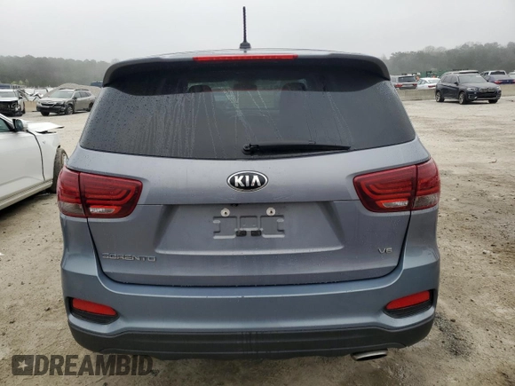 2020 Kia Sorento LX with VIN 5XYPG4A50LG666527, listed as a Copart auction lot 48508885 with 101,252 mi miles and Clean Title. Bid and sale history available at DreamBid. Image 6.