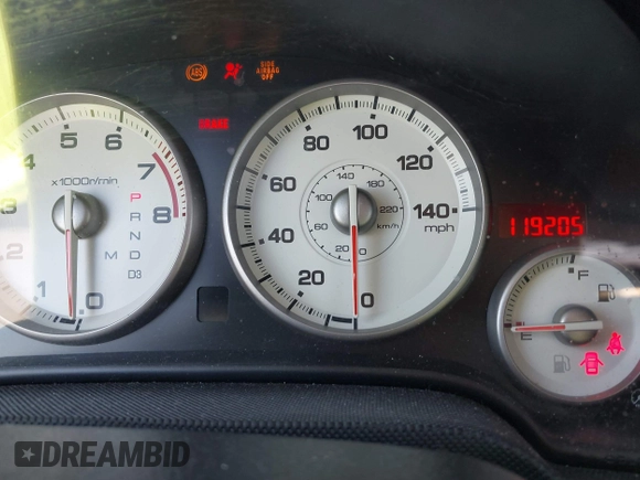 2006 Acura RSX with VIN JH4DC54846S018552, listed as a IAAI auction lot 42283482 with 119,205 mi miles and . Bid and sale history available at DreamBid. Image 7.