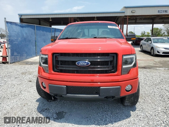 2013 Ford F-150 XL with VIN 1FTFX1EF6DFB58970, listed as a Copart auction lot 57905585 with 171,055 mi miles and Salvage title. Bid and sale history available at DreamBid. Image 5.