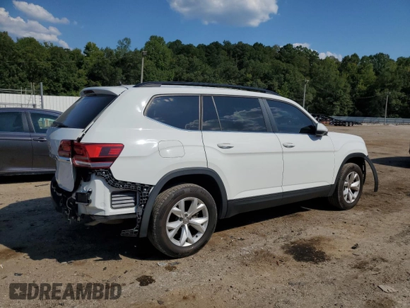 2020 Volkswagen Atlas S z VIN 1V2AP2CA6LC501444, wystawiony jako Copart lot #69373594 z przebiegiem 80 795 mil mil oraz Szkoda całkowita • Salvage title. Historia ofert i sprzedaży dostępna na DreamBid. Obrazek 3.