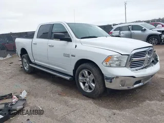 2015 Ram 1500 Big Horn with VIN 1C6RR7LT3FS786277, listed as a IAAI auction lot 41095753 with 135,655 mi miles and . Bid and sale history available at DreamBid. Image 1.