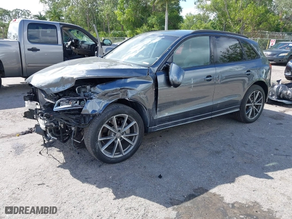 2016 Audi Q5 Premium Plus with VIN WA1D7AFPXGA008855, listed as a IAAI auction lot 41957649 with 17,337 mi miles. Bid and sale history available at carsss.com. Image 17.