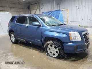 2016 GMC Terrain SLE with VIN 2GKFLSEK6G6244717, listed as a Copart auction lot 50779275 with 82,473 mi miles and Salvage Title. Bid and sale history available at DreamBid. Image 4.