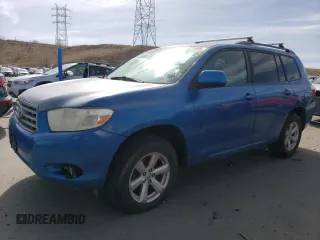 2008 Toyota Highlander with VIN JTEDS41A182063419, listed as a Copart auction lot 47223005 with 177,608 mi miles and Non repairable. Bid and sale history available at DreamBid. Image 1.