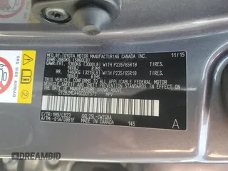2016 Lexus RX 350 with VIN 2T2BZMCA4GC007572, listed as a Copart auction lot 54739925 with 78,694 mi miles and Salvage Title. Bid and sale history available at DreamBid. Image 14.