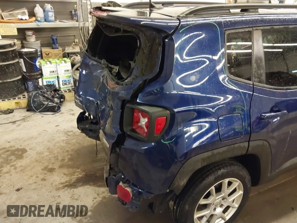 2020 Jeep Renegade Latitude with VIN ZACNJBBB6LPL35711, listed as a IAAI auction lot 41567345 with 48,614 mi miles. Bid and sale history available at carsss.com. Image 17.