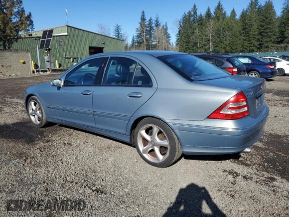 2004 Mercedes-Benz C 230 Kompressor with VIN WDBRF40J04F508198, listed as a Copart auction lot 46546825 with 72,238 mi miles and Salvage Title. Bid and sale history available at DreamBid. Image 2.