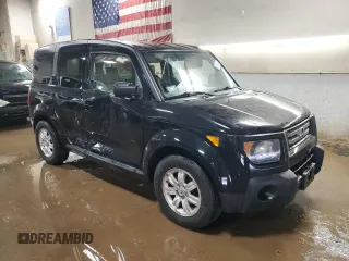 2008 Honda Element EX with VIN 5J6YH287X8L007437, listed as a Copart auction lot 50315435 with 168,285 mi miles and Salvage Title. Bid and sale history available at DreamBid. Image 4.