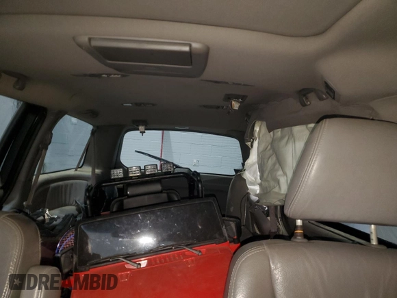 2008 Honda Odyssey EX-L with VIN 5FNRL38748B053878, listed as a Copart auction lot 49357005 with 222,876 mi miles and Salvage Title. Bid and sale history available at DreamBid. Image 10.