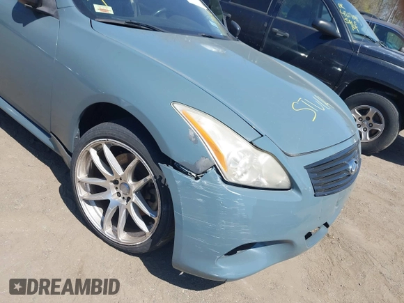 2010 Infiniti G37 Coupe x with VIN JN1CV6EL5AM151255, listed as a IAAI auction lot 42063389 with 1 mi miles. Bid and sale history available at carsss.com. Image 6.