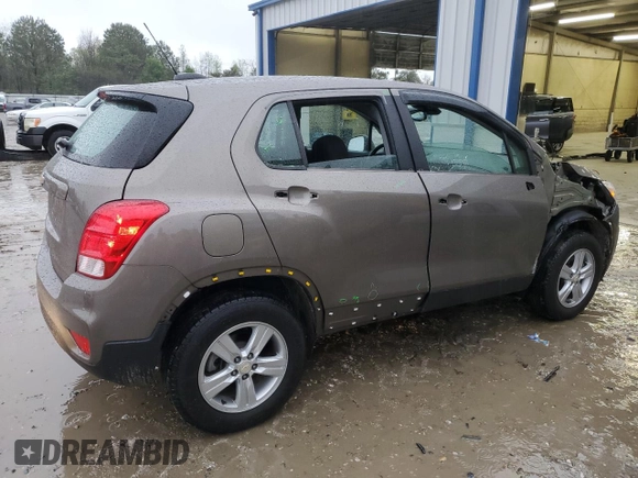 2021 Chevrolet Trax LS with VIN KL7CJNSBXMB356453, listed as a Copart auction lot 51761215 with 43,828 mi miles and Salvage Title. Bid and sale history available at carsss.com. Image 3.