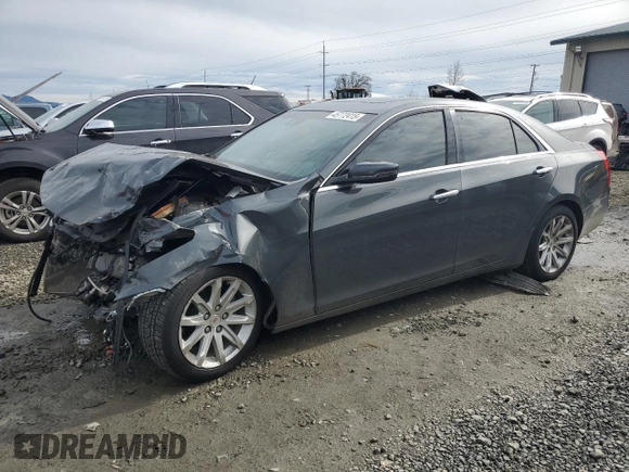 2014 Cadillac CTS Luxury RWD with VIN 1G6AR5SX1E0166474, listed as a Copart auction lot 49721625 with 112,390 mi miles and Salvage Title. Bid and sale history available at carsss.com. Image 1.
