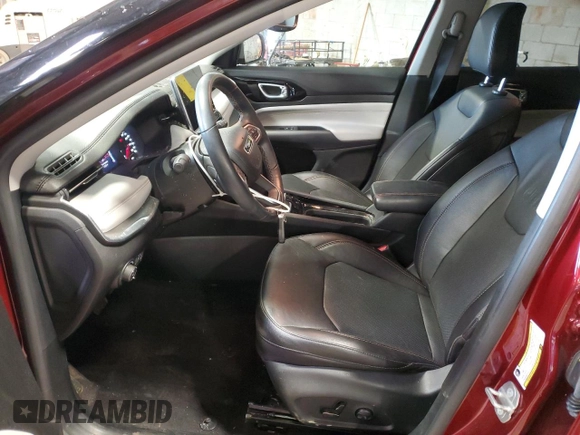 2022 Jeep Compass High Altitude with VIN 3C4NJDCB1NT226128, listed as a Copart auction lot 53938255 with 11,232 mi miles and Salvage Title. Bid and sale history available at DreamBid. Image 7.