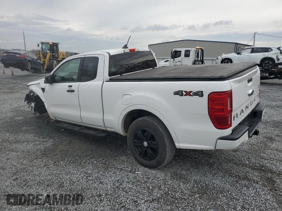 2019 Ford Ranger XL with VIN 1FTER1FH3KLB23274, listed as a Copart auction lot 50027815 with 45,336 mi miles and Salvage Title. Bid and sale history available at DreamBid. Image 2.